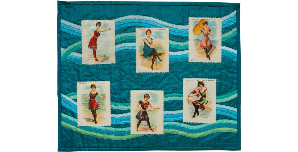 Bathing Girls – quilt by Greta Mikkelsen